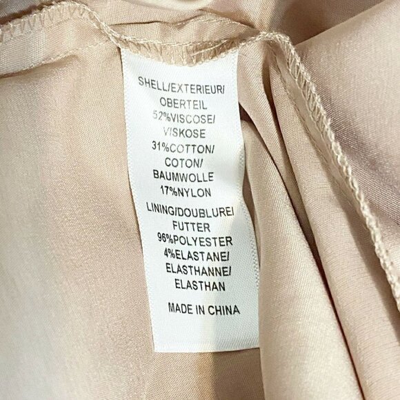 Adrianna Papell Coral Red ScallopedLace Dress Size 4 - Picture 9 of 9